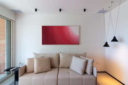 Apartamento à venda com 61m², 1 quarto e 2 vagas Apartamento à venda com 61m², 1 quarto e 2 vagasSala de TV