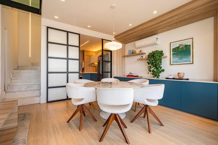 Sala/Cozinha de apartamento à venda com 1 quarto, 108m² em Pinheiros, São Paulo