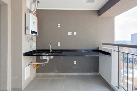 Studio à venda com 30m², 1 quarto e sem vagaVaranda