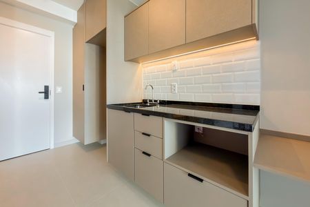 Studio à venda com 30m², 1 quarto e sem vagaCozinha