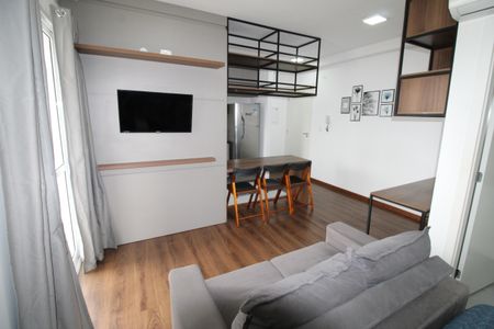 Sala de apartamento para alugar com 1 quarto, 32m² em Jardim Serimbura, São José dos Campos