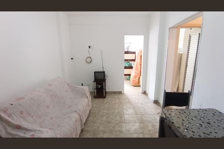 Sala de apartamento para alugar com 1 quarto, 50m² em Aviação, Praia Grande