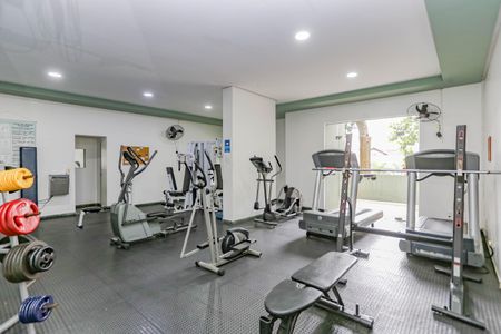 Apartamento para alugar com 42m², 1 quarto e 1 vaga Apartamento para alugar com 42m², 1 quarto e 1 vagaAcademia