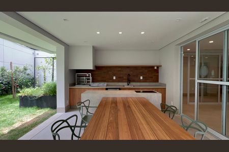 Studio para alugar com 26m², 1 quarto e sem vagaChurrasqueira