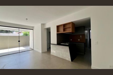 sala  de apartamento à venda com 2 quartos, 103m² em Santo Antônio, Belo Horizonte