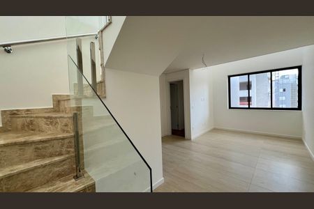 sala  de apartamento à venda com 2 quartos, 128m² em Santo Antônio, Belo Horizonte