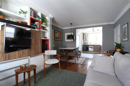 Sala de apartamento à venda com 3 quartos, 87m² em Indianópolis, São Paulo