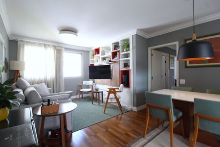 Sala de apartamento à venda com 3 quartos, 87m² em Indianópolis, São Paulo