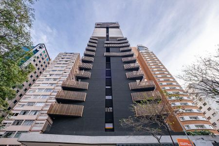 Studio para alugar com 35m², 1 quarto e 1 vaga Studio para alugar com 35m², 1 quarto e 1 vagaFachada