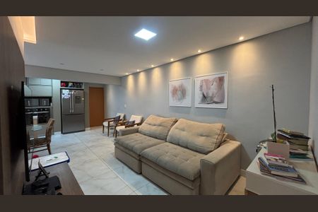 Sala - Sala de Jantar de apartamento à venda com 3 quartos, 97m² em Vila Scarpelli, Santo André