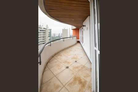 Varanda Sala de apartamento à venda com 4 quartos, 309m² em Jardim Ampliacao, São Paulo