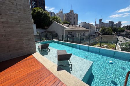 Studio para alugar com 24m², 1 quarto e sem vagapiscina