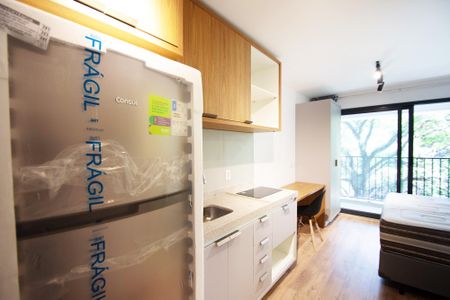 Studio para alugar com 24m², 1 quarto e sem vagacozinha