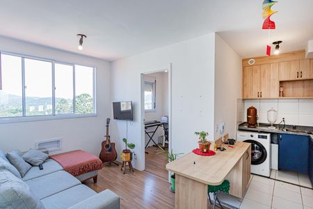 Sala, cozinha e área de serviço de apartamento à venda com 2 quartos, 35m² em Jardim Cidade Pirituba, São Paulo