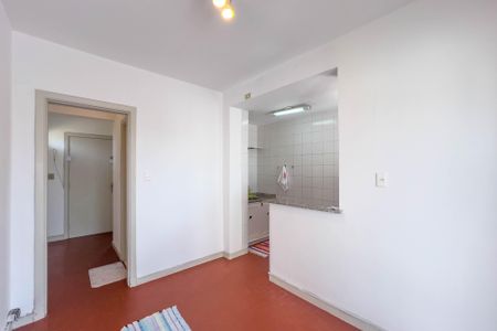 Sala e cozinha de apartamento à venda com 1 quarto, 35m² em Vila Mariana, São Paulo