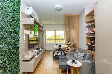 Studio à venda com 39m², 1 quarto e 1 vagaSala