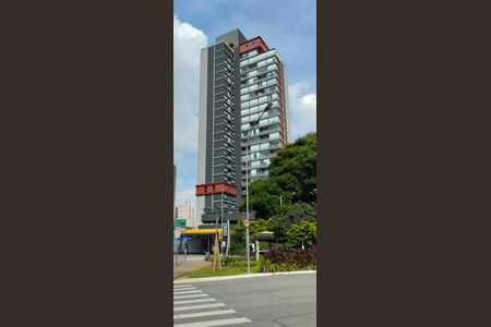 Apartamento para alugar com 25m², 1 quarto e 1 vagaFachada