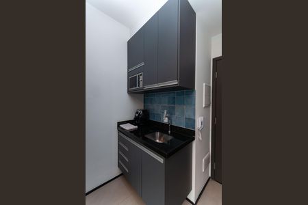Apartamento para alugar com 25m², 1 quarto e 1 vagaCozinha Americana