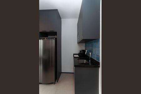 Apartamento para alugar com 25m², 1 quarto e 1 vagaCozinha Americana