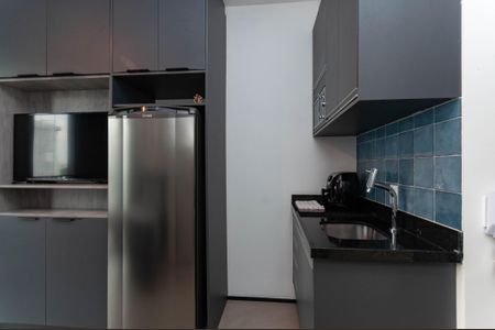 Apartamento para alugar com 25m², 1 quarto e 1 vagaCozinha Americana