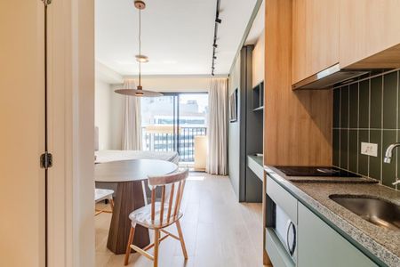 Studio para alugar com 25m², 1 quarto e sem vagaCozinha