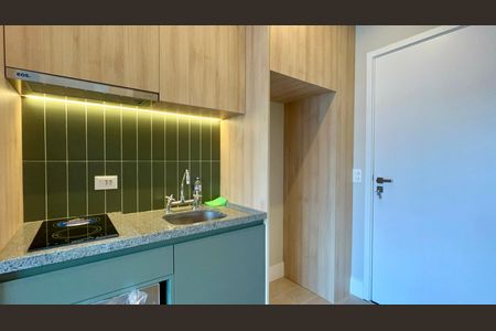 Studio para alugar com 25m², 1 quarto e sem vagaCozinha