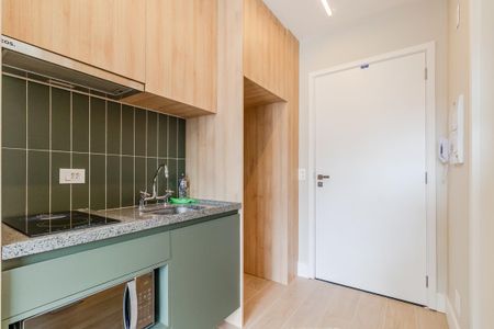 Studio para alugar com 25m², 1 quarto e sem vagaCozinha