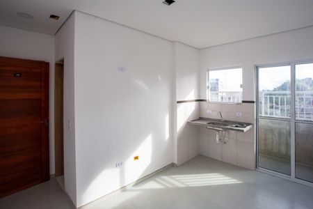 Sala/Cozinha de apartamento para alugar com 1 quarto, 36m² em Vila Clara, São Paulo
