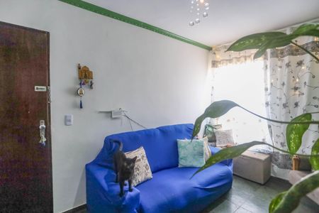 Sala  de apartamento à venda com 2 quartos, 60m² em Conceição, Diadema