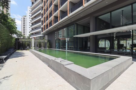 Studio para alugar com 21m², 1 quarto e sem vaga Studio para alugar com 21m², 1 quarto e sem vagaPiscina