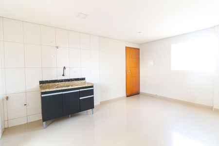 Sala/Cozinha de apartamento para alugar com 2 quartos, 42m² em Cidade Antônio Estêvão de Carvalho, São Paulo