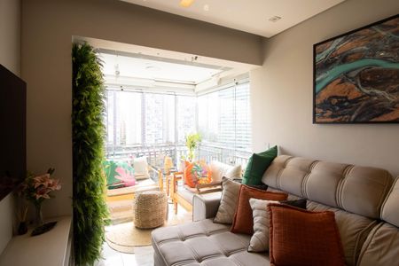 Sala de apartamento à venda com 2 quartos, 69m² em Jardim Caboré, São Paulo