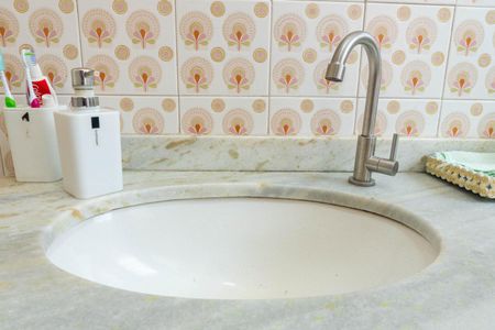 Banheiro de apartamento à venda com 1 quarto, 44m² em Vila Clementino, São Paulo