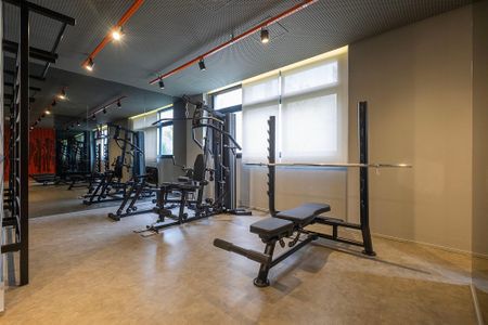 Studio para alugar com 24m², 1 quarto e sem vaga Studio para alugar com 24m², 1 quarto e sem vagaAcademia