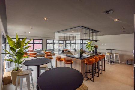 Studio para alugar com 24m², 1 quarto e sem vaga Studio para alugar com 24m², 1 quarto e sem vagaSalão de Festas