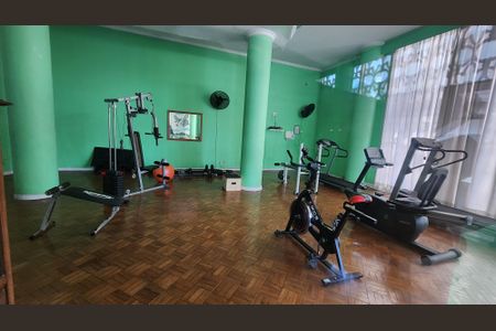 Apartamento para alugar com 48m², 1 quarto e 1 vaga Apartamento para alugar com 48m², 1 quarto e 1 vagaÁrea comum - Academia