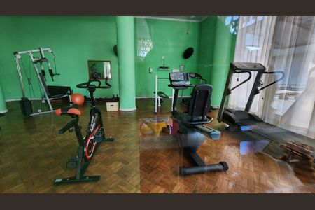 Apartamento para alugar com 48m², 1 quarto e 1 vaga Apartamento para alugar com 48m², 1 quarto e 1 vagaÁrea comum - Academia