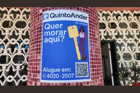 Apartamento para alugar com 48m², 1 quarto e 1 vaga Apartamento para alugar com 48m², 1 quarto e 1 vagaFachada ADESIVO INSTALADO