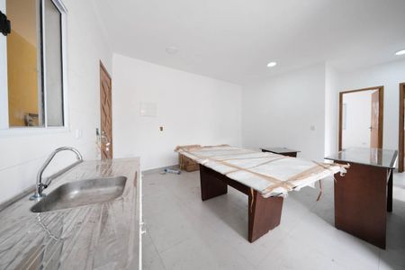 Sala/Cozinha de apartamento para alugar com 3 quartos, 78m² em Vila Guilhermina, São Paulo