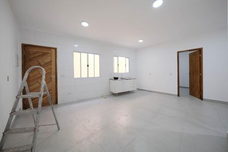Sala/Cozinha de apartamento para alugar com 3 quartos, 98m² em Vila Guilhermina, São Paulo