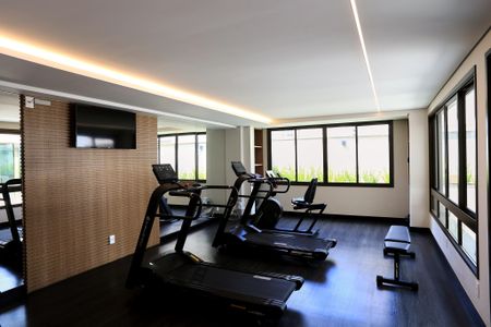 Apartamento para alugar com 110m², 3 quartos e 3 vagasÁrea comum - Academia