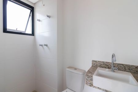 Banheiro da Suíte de apartamento para alugar com 1 quarto, 27m² em Jardim São Paulo, São Paulo