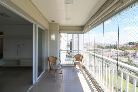 Varanda Gourmet de apartamento à venda com 3 quartos, 97m² em Santa Paula, São Caetano do Sul