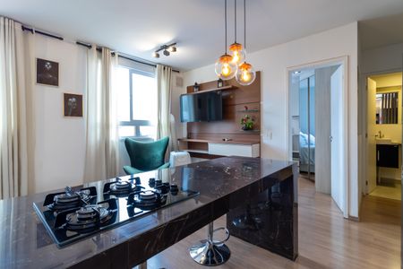 Apartamento à venda com 36m², 1 quarto e sem vagaCozinha e Área de Serviço