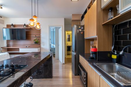 Apartamento à venda com 36m², 1 quarto e sem vagaCozinha e Área de Serviço