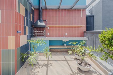 Studio para alugar com 25m², 1 quarto e sem vagaChurrasqueira