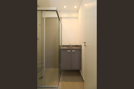 Studio para alugar com 24m², 1 quarto e sem vaga Studio para alugar com 24m², 1 quarto e sem vagaBanheiro