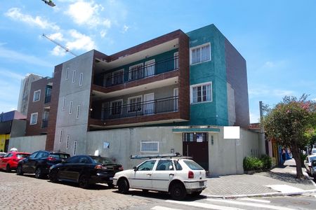 Studio para alugar com 28m², 1 quarto e sem vagaFachada + Placa