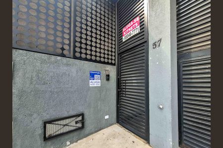 Studio para alugar com 25m², 1 quarto e sem vagaFachada - Plaquinha