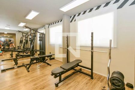 Apartamento para alugar com 27m², 1 quarto e sem vaga Apartamento para alugar com 27m², 1 quarto e sem vagaAcademia